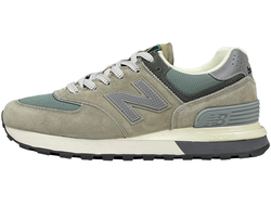 New Balance 574 Classic Steel Grey Haki мужские