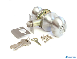 Ручка-защёлка дверная 6093-01-crm хром матовый купить в Челябинске | КВИРТЕК