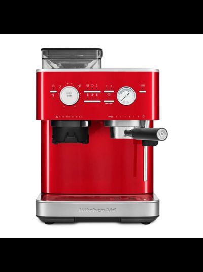 Полуавтоматическая эспрессо машина с кофемолкой KitchenAid, карамельное яблоко, 5KES6551ECA