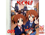 K-ON  тетради на пружине или на скрепке