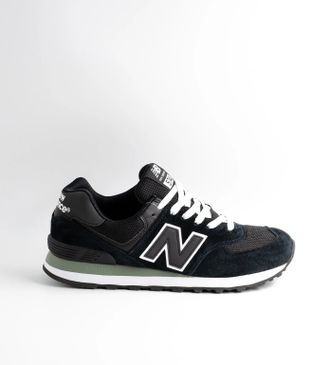 New Balance 574 Black-White