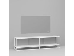 Тумба TV stand 160 lite 2 white белый дуб матовый лак