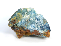 Редкость! Эвклаз синий, Зимбабве (26*15*15 мм, 6,8 г) №22782