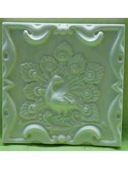 Чудо-птица однотонная (керамическая плитка)