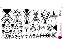 Слайдер дизайн 1004 - Геометрические символы