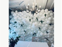 Стена из шаров