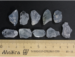 Целестин, кристалл в ассортименте, Мадагаскар (18-22 мм, 3,5 - 4,5 г) №24072