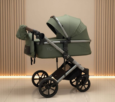 Детская коляска 3 в 1 Luxmom 710 Зеленый