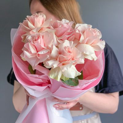 Букет из 5 французских роз