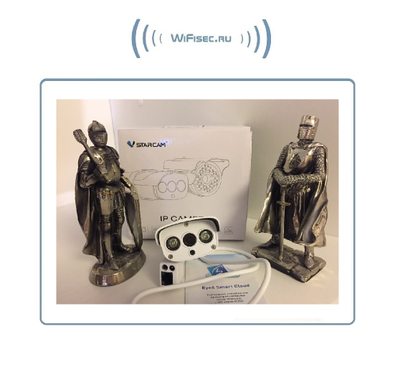 VStarcam. Уличная IP WiFi/LAN видеокамера с DVR, HD (Я-диск)
