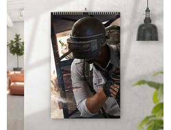 Перекидной календарь PlayerUnknown’s Battlegrounds, PUBG, ПУБГ №9