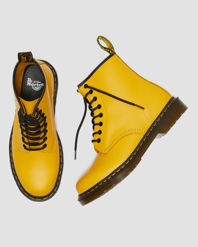 Yellow dr martens store