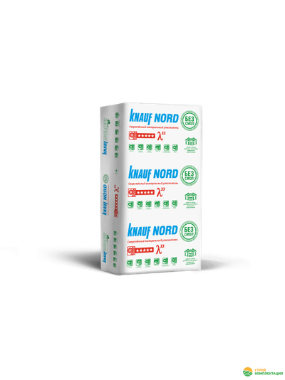 Утеплитель KNAUF NORD TS 033 1250х600х50 мм (12 шт; 0,45 куб.м.)