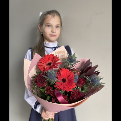 Букет цветов для учителя / воспитателя № 808
