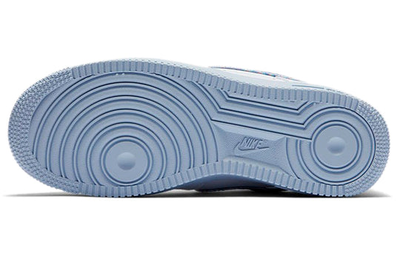 Air force 1 blue bottom sales