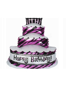 воздушный шар в форме торта купить в краснодаре