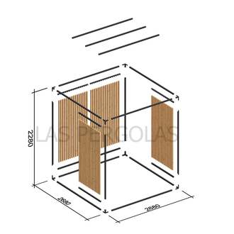 Пергола CUBOX 1