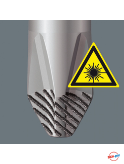 Крестовая диэлектрическая отвертка Phillips WERA Kraftform Plus 162 i VDE, PH 1 х 80 мм, WE-006152