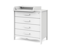 Пеленальный комод Sweet Baby Maestro, Белый / Белый