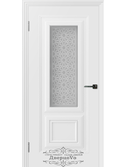 ТИТУЛ 2/ ПОЛОТНО ОСТЕКЛЕННОЕ/ ЭМАЛЬ БЕЛАЯ/ ОБЪЕМНЫЕ БАГЕТЫ