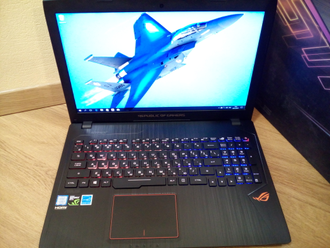 ASUS ROG STRIX GL553VD-FY116T (15.6 FHD IPS I7-7700HQ GTX1050(4ГБ) 12ГБ 1TБ + 128SSD)