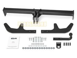 Фаркоп, шар A, 1300/75 кг. Atlas для Lada Largus 2012-