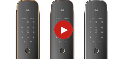 Электронный дверной замок с отпечатком пальца Kaadas K13W gold