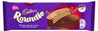 Cadbury Roundies Dark Chocolate Wafer 150 г