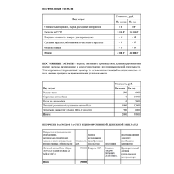 Профессиональный расчет финансового план для бизнес-плана под выплату от  ЦЗН