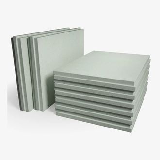 Пазогребневые плиты (Блоки)  влагостойкая полнотелая 667х500х80мм