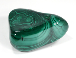 Малахит, полировка, Конго (66*53*29 мм, 261 г) №28741