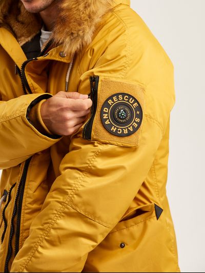 Куртка N3B COMPASS YELLOW/BLACK