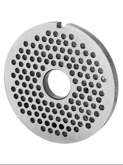 Решетка №2 средняя 5 мм для мясорубки МИМ 600, МИМ 600М с буртом