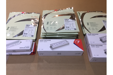 Заказы комплектуются обычно электрикой фирмы Arlight.