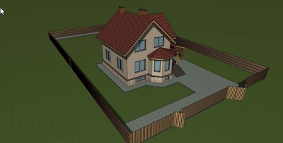 Двухэтажный дом с четырьмя спальнями 177м² (S52)