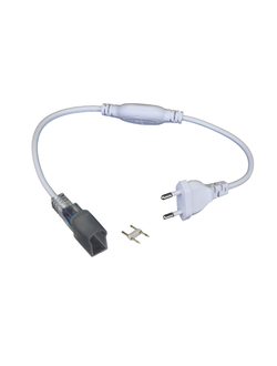 Сетевой шнур для светодиодного неона 14х25 220V MONO