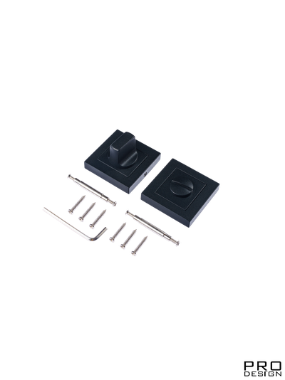 Фиксатор поворотный на квадратном основании WC Pro Design 489.60 Черный