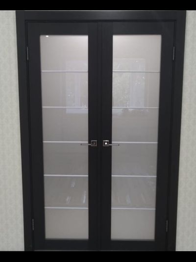 OPTIMA PORTE/ TURIN 501.2 АСС ВЕНГЕ/ ПОЛОТНО ОСТЕКЛЕННОЕ