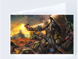 Обложка на зачетную книжку Stalker/ Сталкер №9