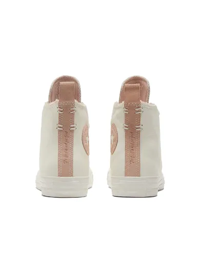 Кеды Converse Chuck 70 Cozy Utility зимние белые высокие