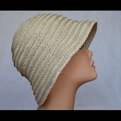 Итальянская летняя шляпка Vizio 5457 P желтая