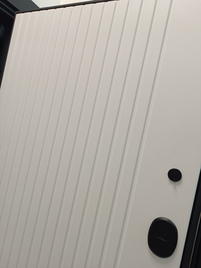 STEEL ART (МЕЛИТОПОЛЬ). COMBI BAND GREY SECTOR (КОМБИ БЕНД ГРЕЙ СЕКТОР) 105 мм (ТРЕХКОНТУРНАЯ) КАРБОН-ГРЕЙ/ БЕЛЫЙ МАТОВЫЙ