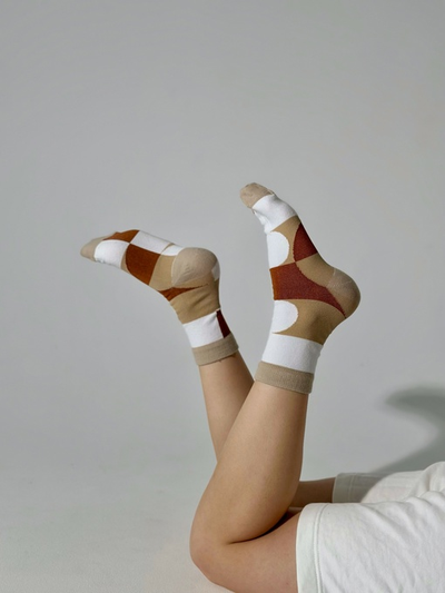 НОСКИ ПРИЯТНО "ГЕОМЕТРИЯ БЕЖЕВАЯ"