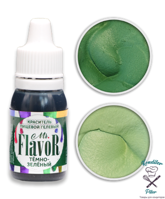 Краситель Mr.Flavor гелевый Темно-зеленый, 10 гр