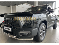 Защита переднего бампера с перемычками d60/42 для Haval Dargo X 2023-