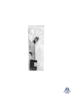 Трубка для дайвинга Seac Sub Tribe Dry Clear/black сухая