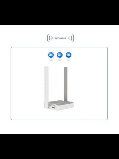 Роутер LTE - 3G/4G KEENETIC 4G, белый kn-1210