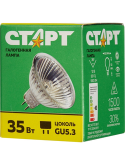 Электрическая лампа СТАРТ галог.зеркал.35W GU5.3 12V FMW