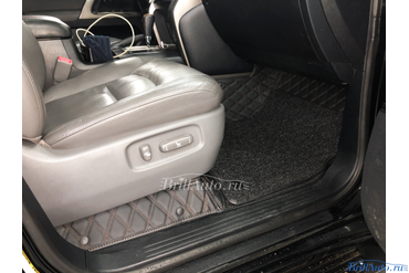 3D коврики из эко кожи Toyota Land Cruiser 200