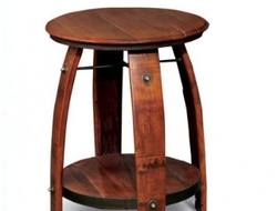 Табурет в форме бочки